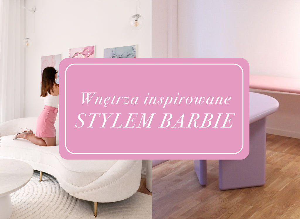 Wnętrza inspirowane stylem Barbie