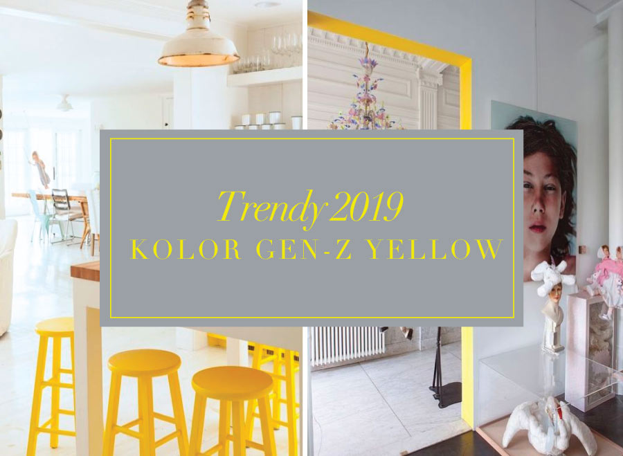 Gen-Z Yellow we wnętrzach
