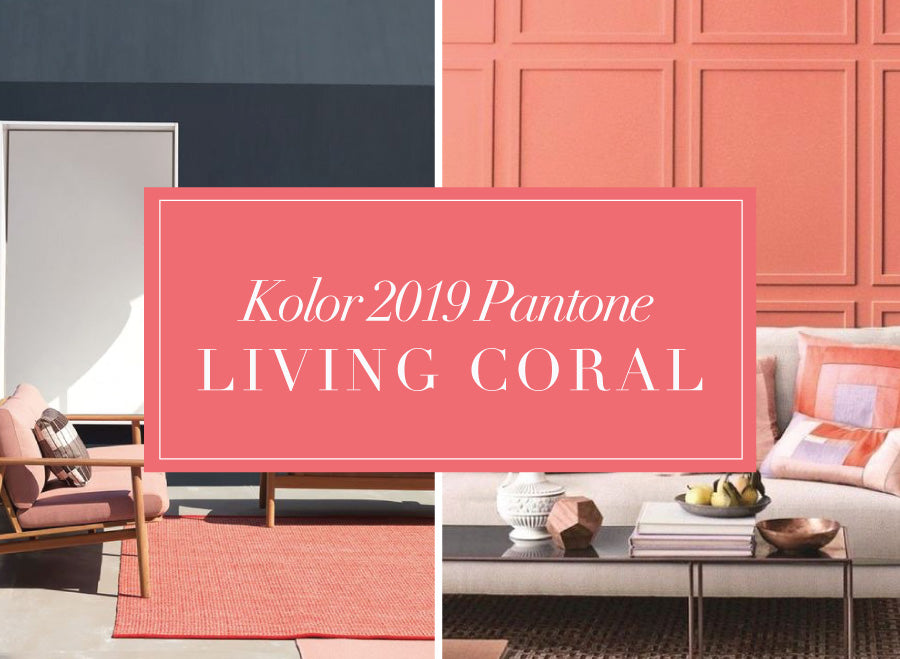 Kolor roku 2019 według Pantone – Living Coral we wnętrzach