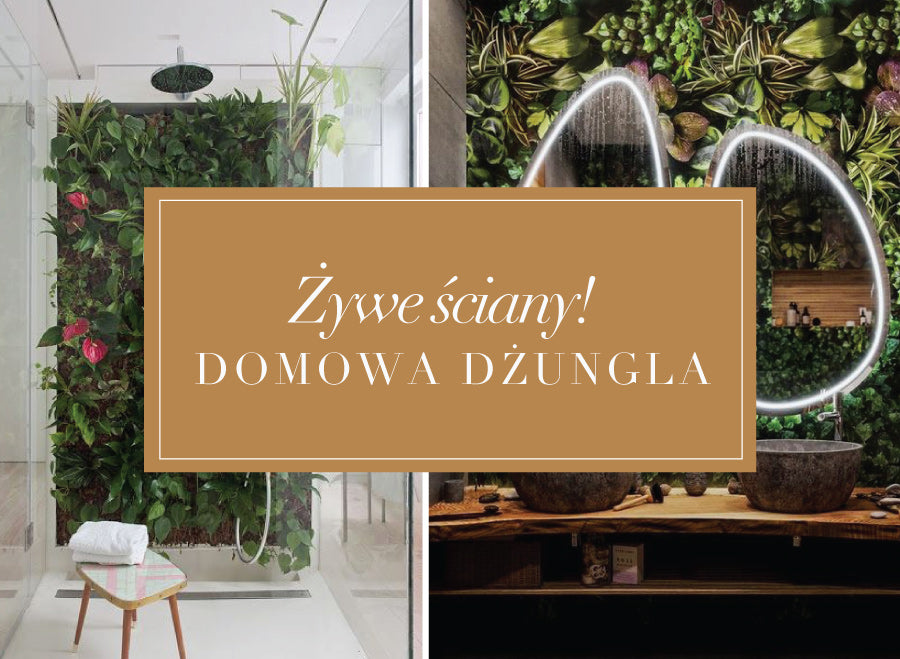 Botaniczne żywe ściany – Twoja domowa dżungla!