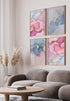 Akwarele Marmur Rose Gold Plakat 50x70cm