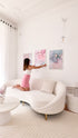 Akwarela Różowy Marmur Rose Gold Plakat 50x70cm