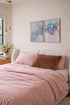 Akwarela Różowy Marmur Rose Gold Plakat 50x70cm