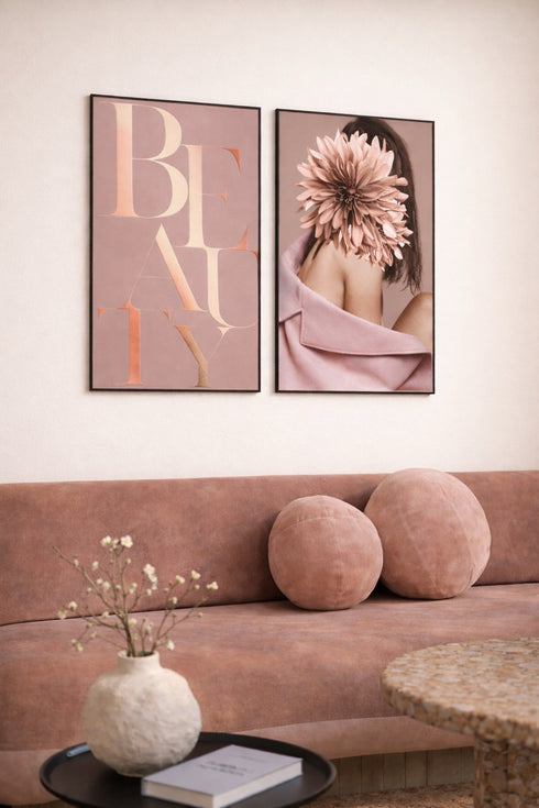 Beauty Rose Gold Plakat 50x70cm