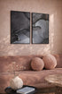Ciemne Niebo Lewy Srebrny Plakat 50x70cm