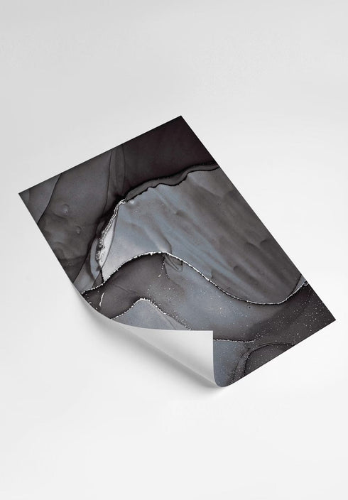 Ciemne Niebo Srebrny Zestaw 2 Plakatów 50x70cm