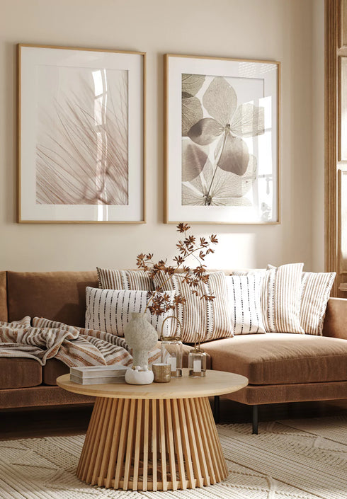 Transparentny Kwiat Zestaw 2 Plakatów 50x70cm