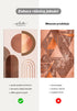 Karmelowy Nugat Lewy Rose Gold Plakat 50x70cm