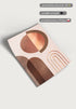 Karmelowy Nugat Lewy Rose Gold Plakat 50x70cm