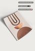 Karmelowy Nugat Lewy Rose Gold Plakat 50x70cm
