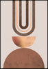 Karmelowy Nugat Prawy Rose Gold Plakat 50x70cm