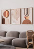 Karmelowy Nugat Prawy Rose Gold Plakat 50x70cm