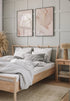 Koralowa Akwarela Lewy Wzór Rose Gold Plakat 50x70cm