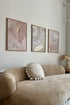 Koralowa Akwarela Lewy Wzór Rose Gold Plakat 50x70cm