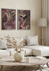Rubin Minerał Lewy Rose Gold Plakat 50x70cm