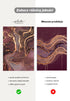 Rubin Minerał Lewy Rose Gold Plakat 50x70cm