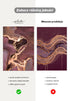 Rubin Minerał Prawy Rose Gold Plakat 50x70cm