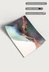 Zielona Farba Rose Gold Plakat 50x70cm