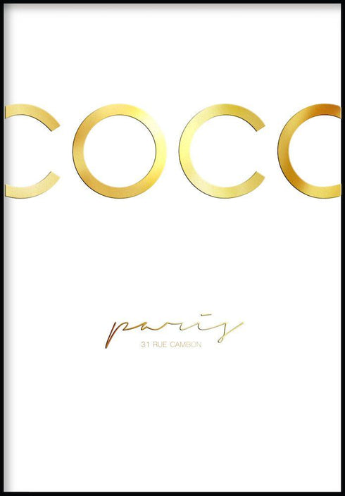 coco paris plakat
