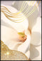 Złota Magnolia Złoty Plakat 50x70cm
