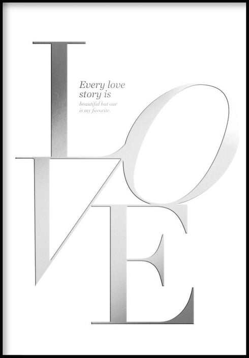 love story plakat