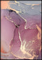 Akwarela Różana Marmur Rose Gold Plakat 50x70cm